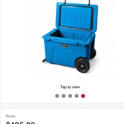 New Yeti Cooler 