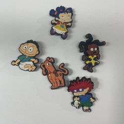 5 Rugrats Croc Shoe Charms 