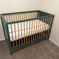 Crib And Mattress