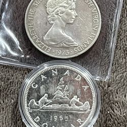 Foreign Sterling Silver Coins Collecting Numismatics