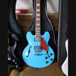 Brandnew Beautiful Blues Guitar 