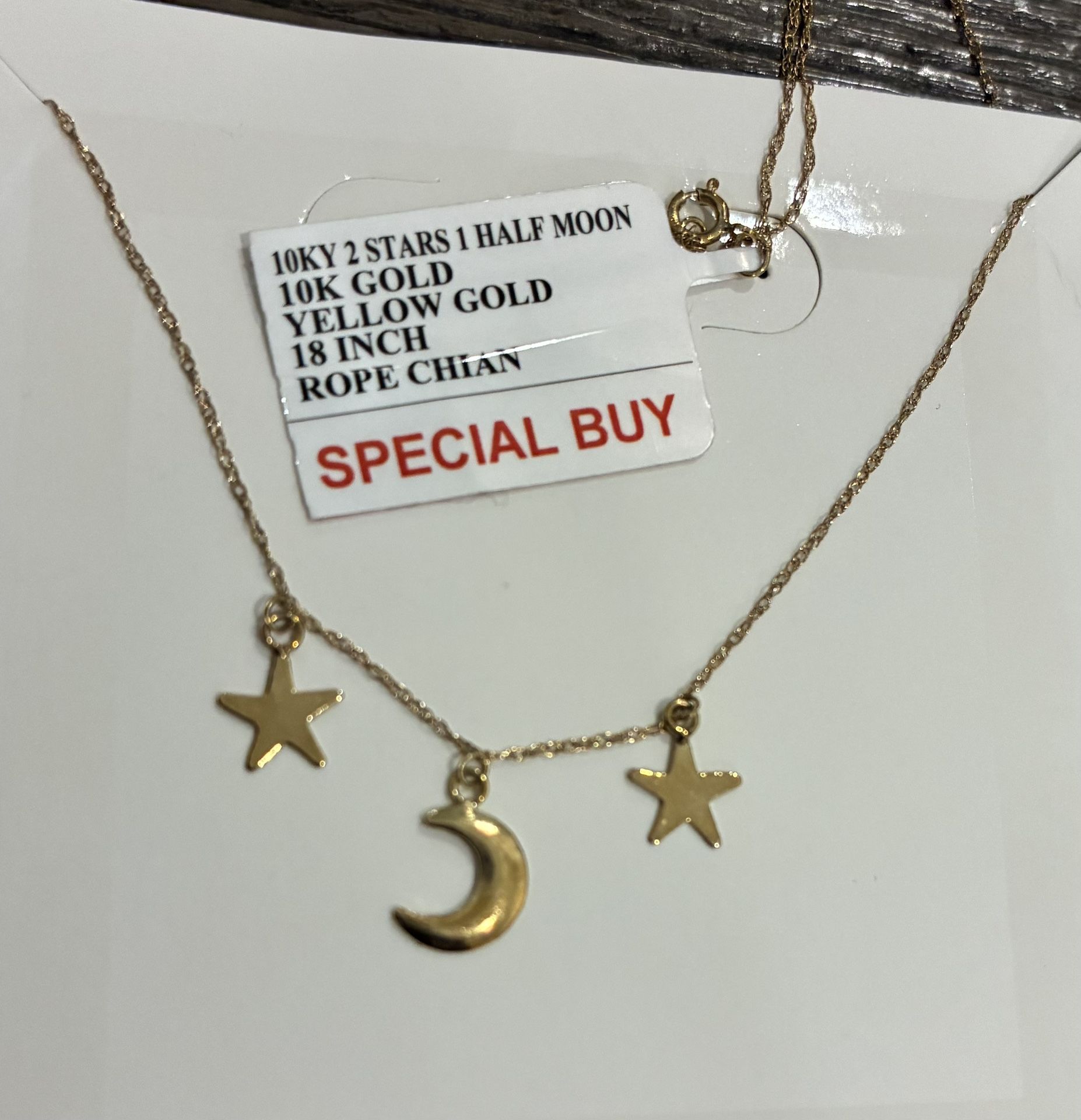 10K GOLD Chain With Charm