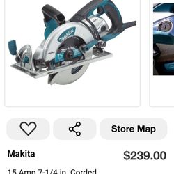 15 Amp Corded Circular Saw