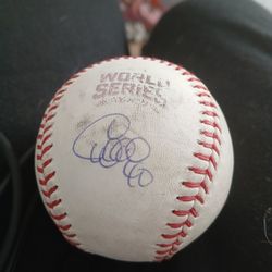 Cubs Baseball Fans & Collectors 2016 Worldseires Autographed By Willson Contreras #40 