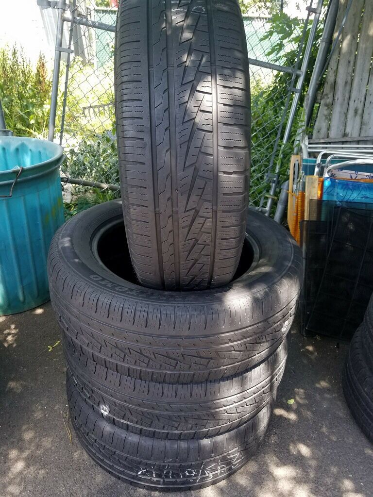 245/60/18 sumitomo htr a/s p02, set of 4, 70% tread 7/32, great condition $250 for 4 tires .