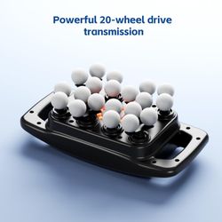 20-Head Massage Gun Set, Deep Tissue Percussion Massager, Handheld Muscle Massager