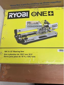 Ryobi Flooring saw