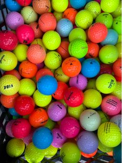 Gloss color golf balls .50 cents each