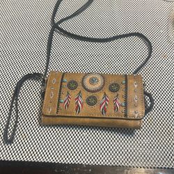 Dream Catcher Feather Wallet 