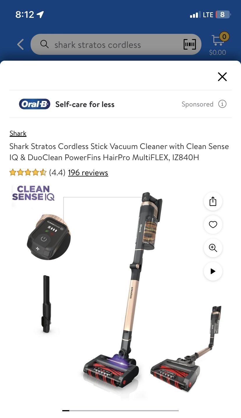 Shark Stratos Cordless Vacuum 