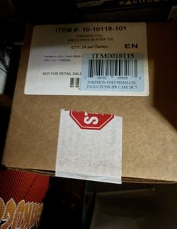 Pokemon Scarlet & Violet Prismatic Evolutions 2-Pack Blister Case 24ct Sealed