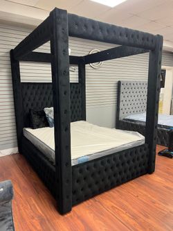Annabelle Bedroom Furniture Set Queen King Size Bed Frame dresser mirror nightstand chest mattress box spring Only $39 down payment 👉 Please ask Jon