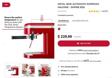 Kitchenaid Nespresso