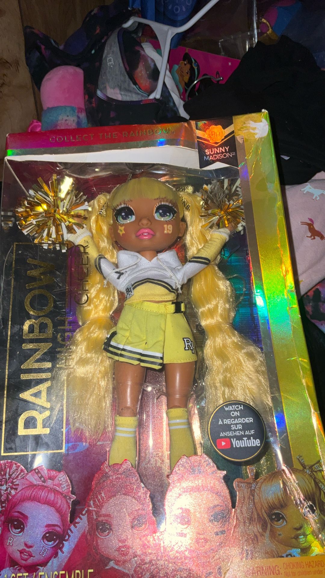 Rainbow, High Cheer Doll Brand New Inbox