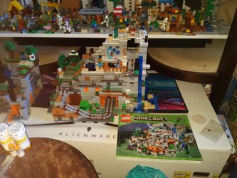 Lego Minecraft The Mountain Cave 21137