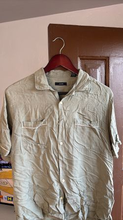 Alfani Silk Shirt Mens S