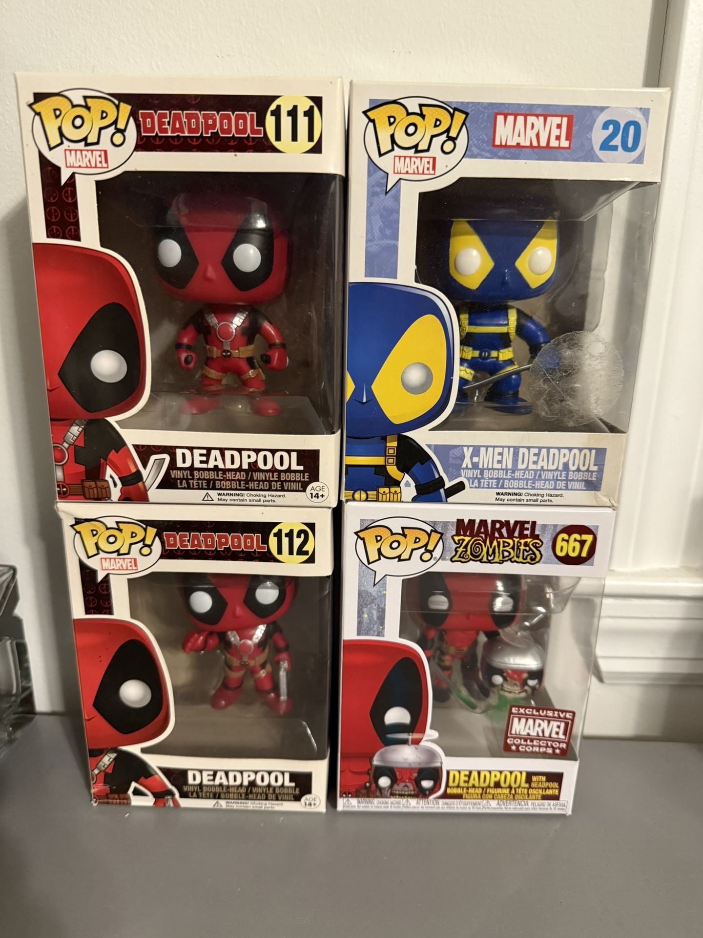 Deadpool Funko Pops