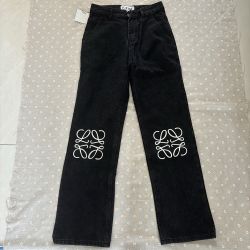 Anagram Baggy Jeans In Denim 