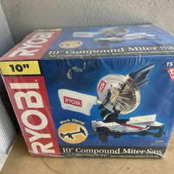 Ryobi 10” Compound Miter Saw Brand New In Sealed Box!!