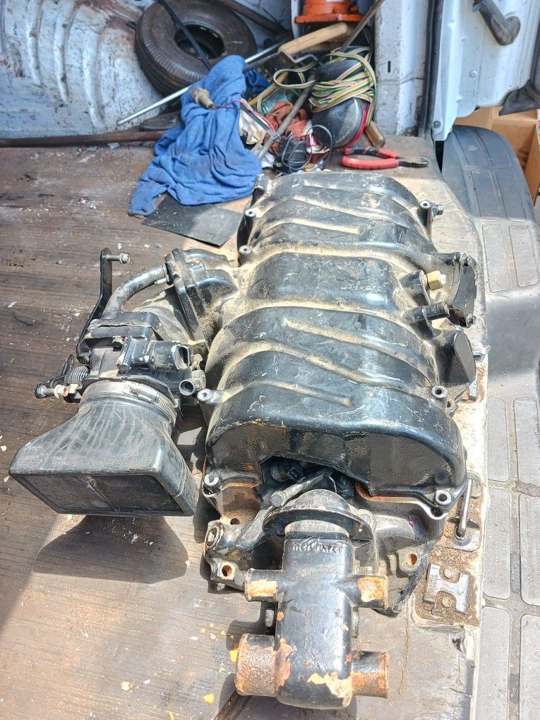454 Big Block Chevy MerCruiser Fuel Injection Intake Manifold for Sale