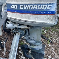 40hp Evinrude Motor