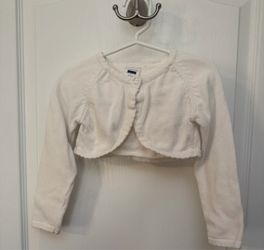 Toddler Girls Cropped Cardigan Sweater