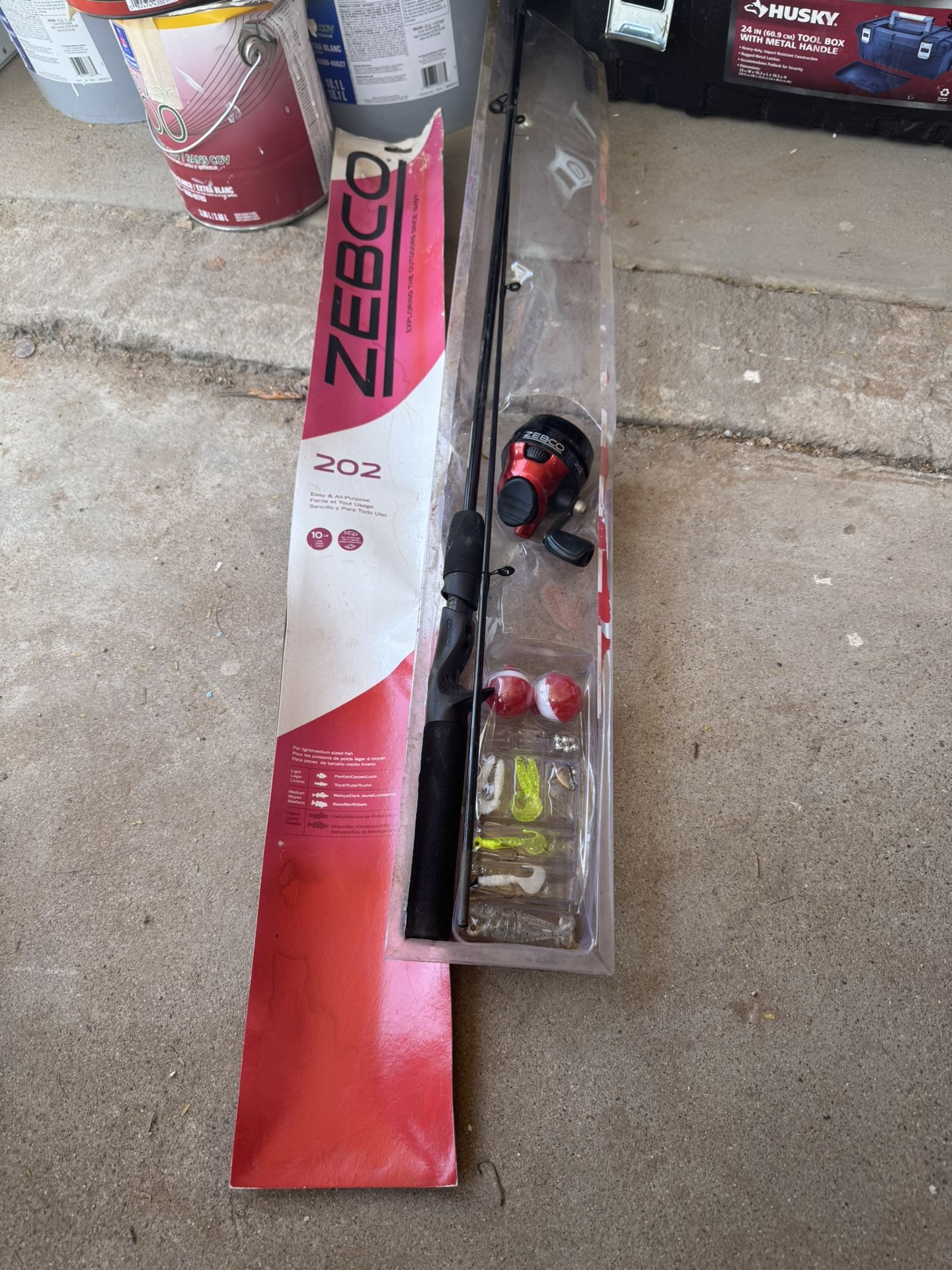 Zebco 202 Fishing