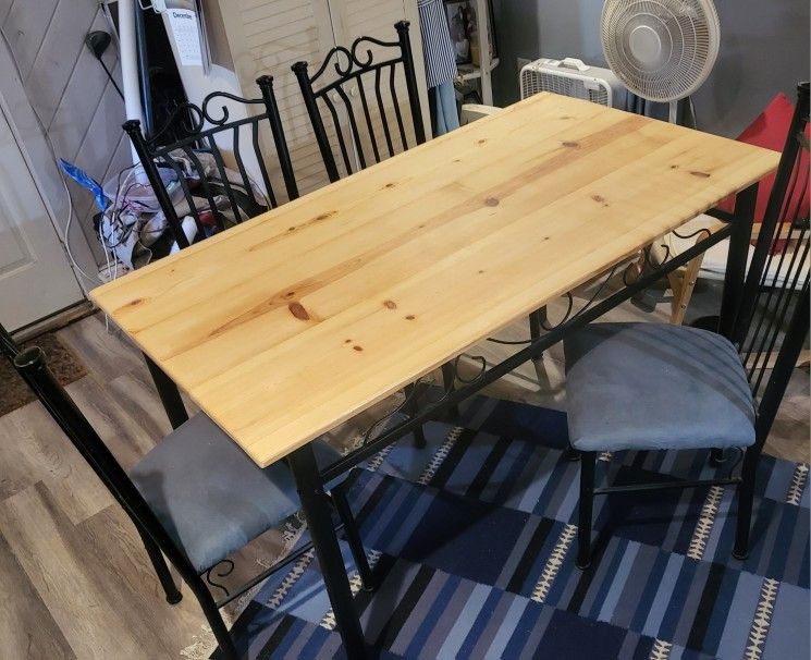 Dining Table 4 Chairs