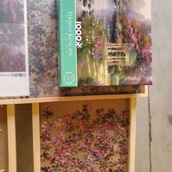 1000 piece Rotating Puzzle Board