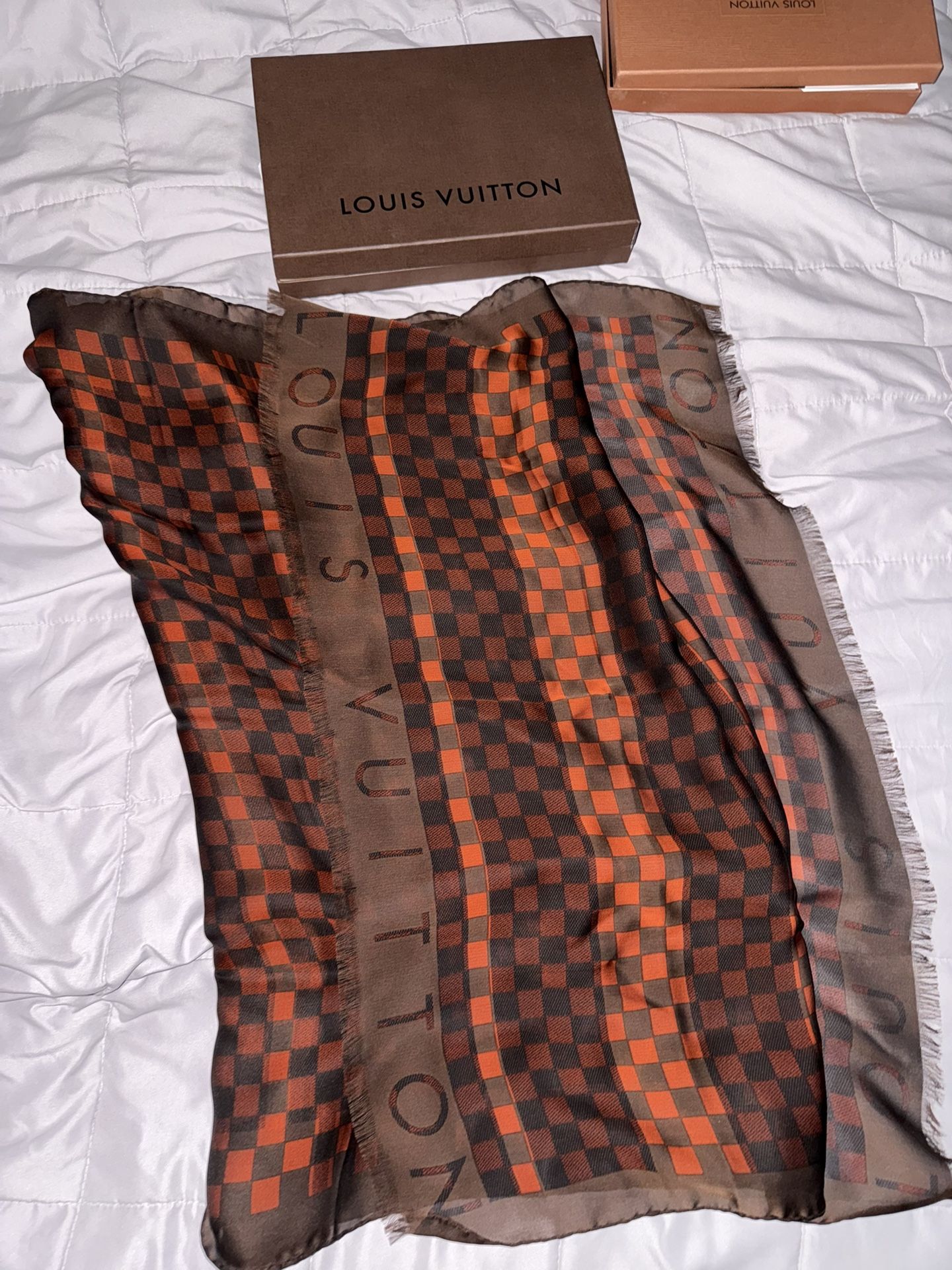 Louis Vuitton Silk Scarf 