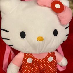 Hello Kitty / Sanrio Plush Backpack