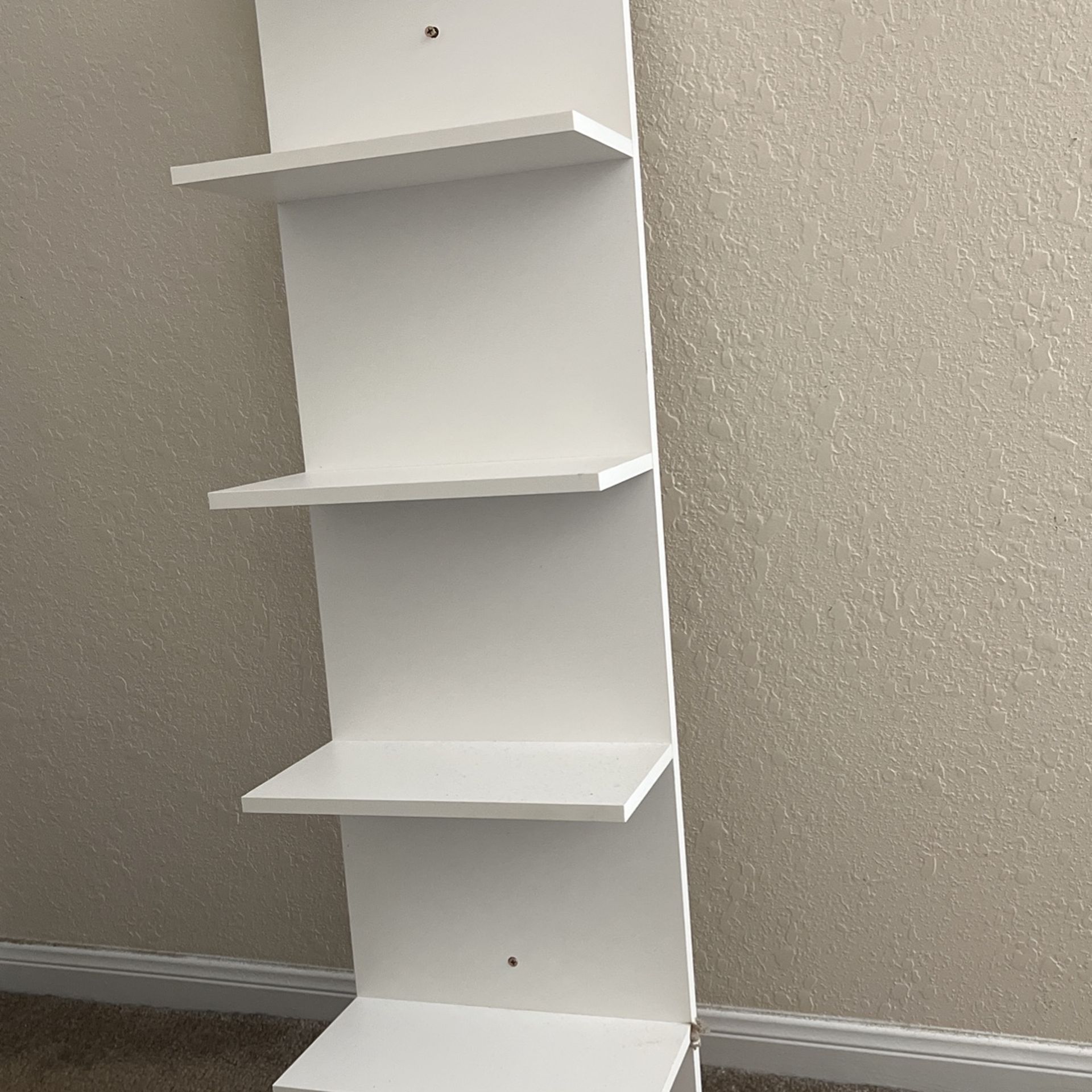 White Wall Shelf (unused with screws)