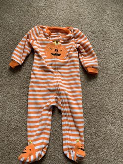 Baby Halloween Footed Outfit 