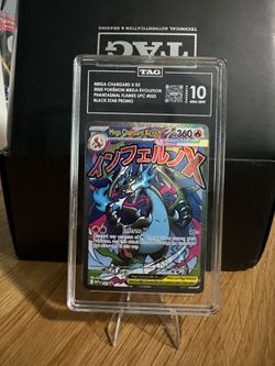 Tag 10 Mega Charizard x ex