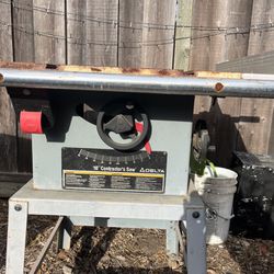 Delta 10” Table saw With Blades