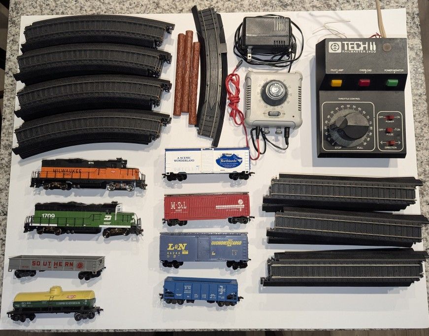 HO Trains and Track