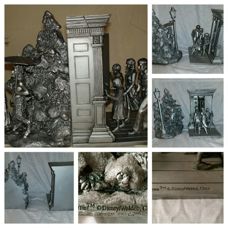 NEW Collectors Disney NARNIA Original First Edition Bookends