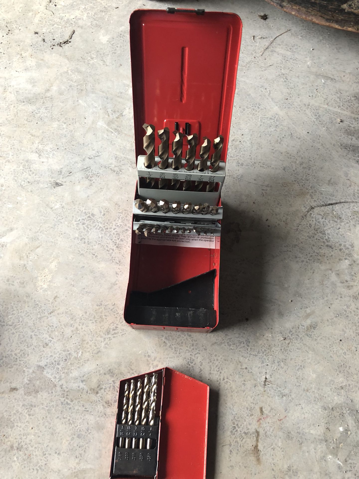 Mac Tool and snap on Allen wrench and drill bit sets