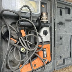 Ridged Power Drill. Heavy Duty