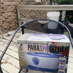 NEW HOMEDICS BODY BASICS PARASPADELUXE  HEAT THERAPY SYSTEM