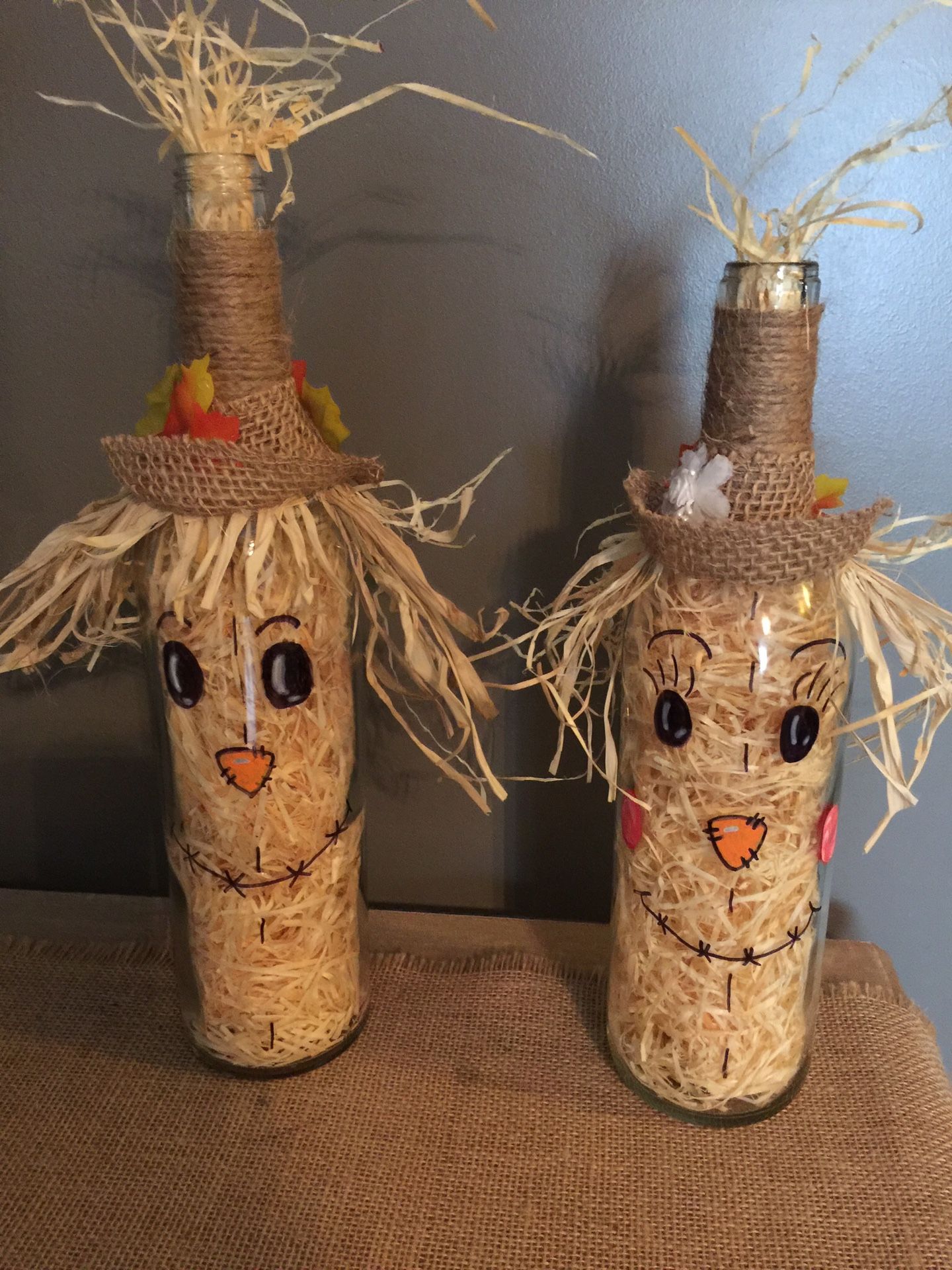Decorative wine Bottles