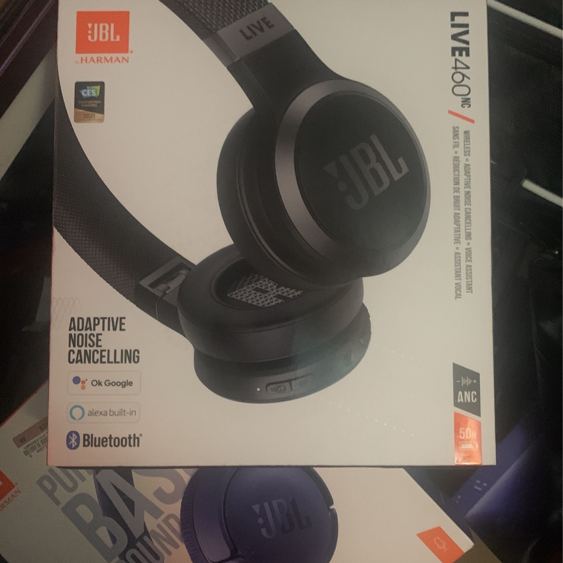 JBL Live 460 wireless headphones