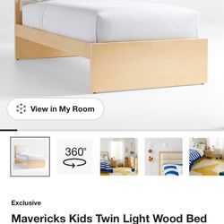 Crate and Kids Maverick Full bed (no mattress) 