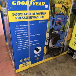 Good Year 3400 psi Max Gasoline Pressure Washer $580 