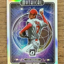 2021 Donruss Optic SHOHEI OHTANI #M25 Mythical Insert Silver Prizm LA Angels