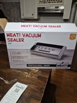 Meat Your Maker 14"vacuum sealer