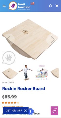 Wooden Rocker Board