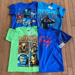 Boy T Shirts Size 10/12 New With Tags 
