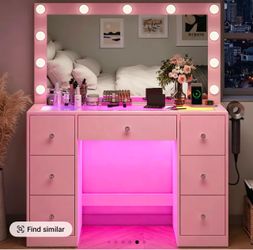 Beautiful led vanity