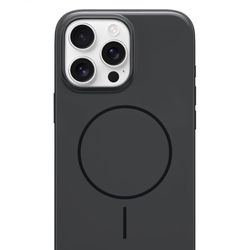 Beats Funda para iPhone 16 Pro Max con MagSafe, funda protectora resistente a los arañazos, ajuste delgado, forro de microfibra, color negro medianoch